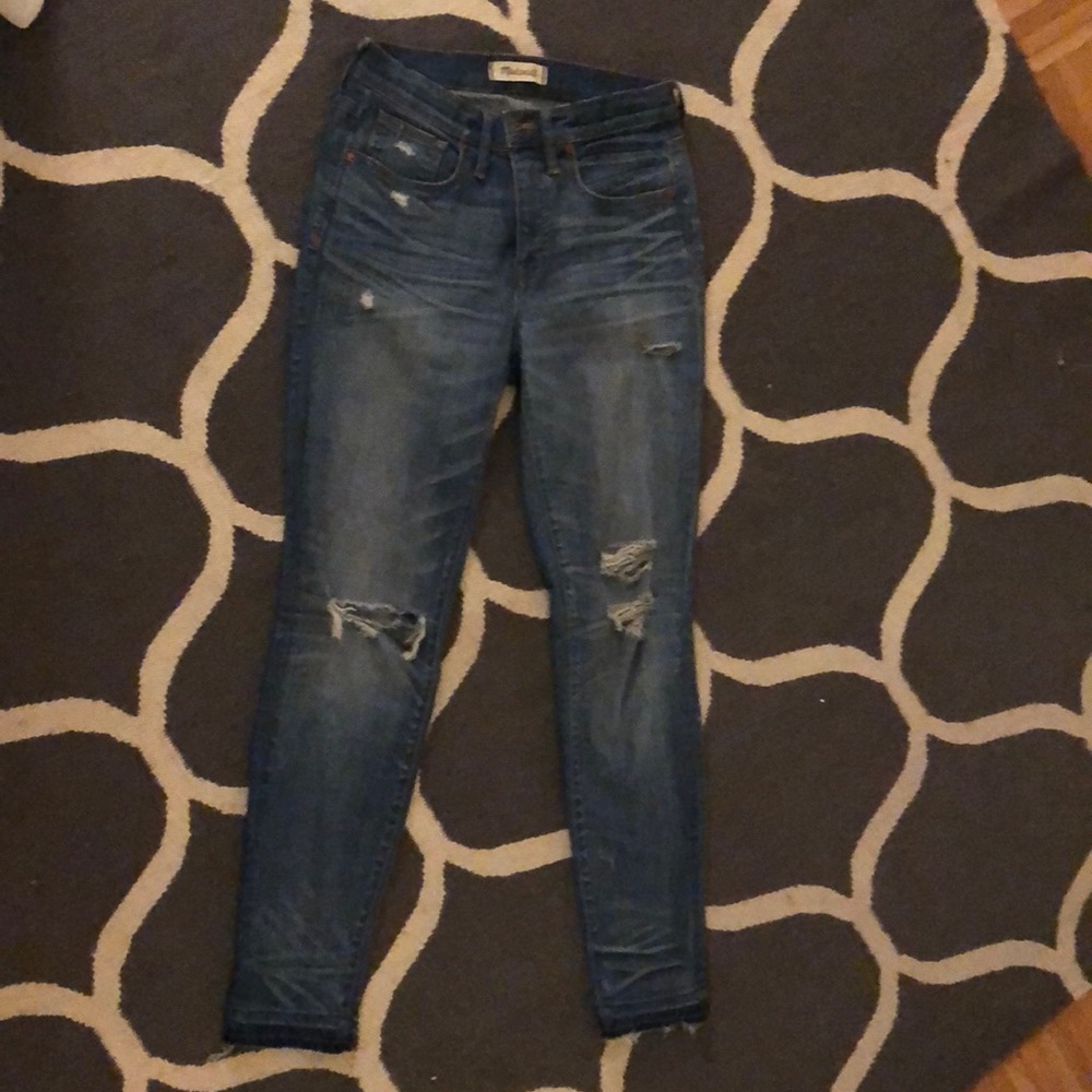 Madewell high waisted jeans